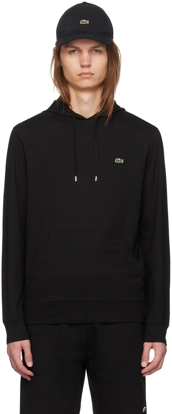 Black Hooded T-Shirt