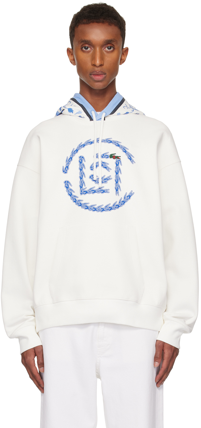 White Clot Edition Logo Hoodie