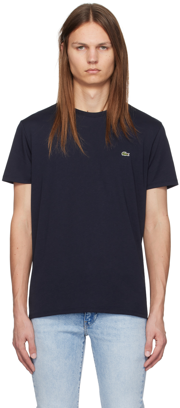 Navy Crewneck T-Shirt