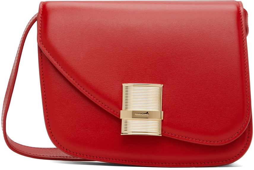 Red Fiamma Crossbody Bag