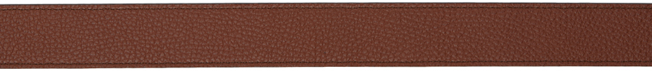 Ferragamo Adjustable Reversible Gancini Belt In Cappuccino Nero