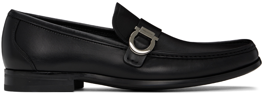 Black Gancini Loafers