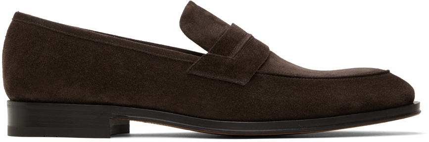 【関税込み】Ferragamo ブラウン ペニーローファー Salvatore Ferragamo - 極美品□Salvatore Ferragamo