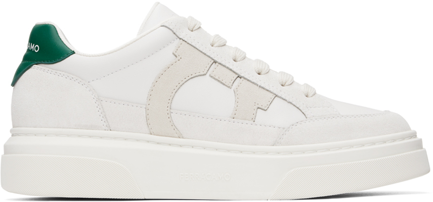 Salvatore Ferragamo｜SNEAKERS (030418 762276) FERRAGAMO Low-top sneaker with logo | REVERSIBLE