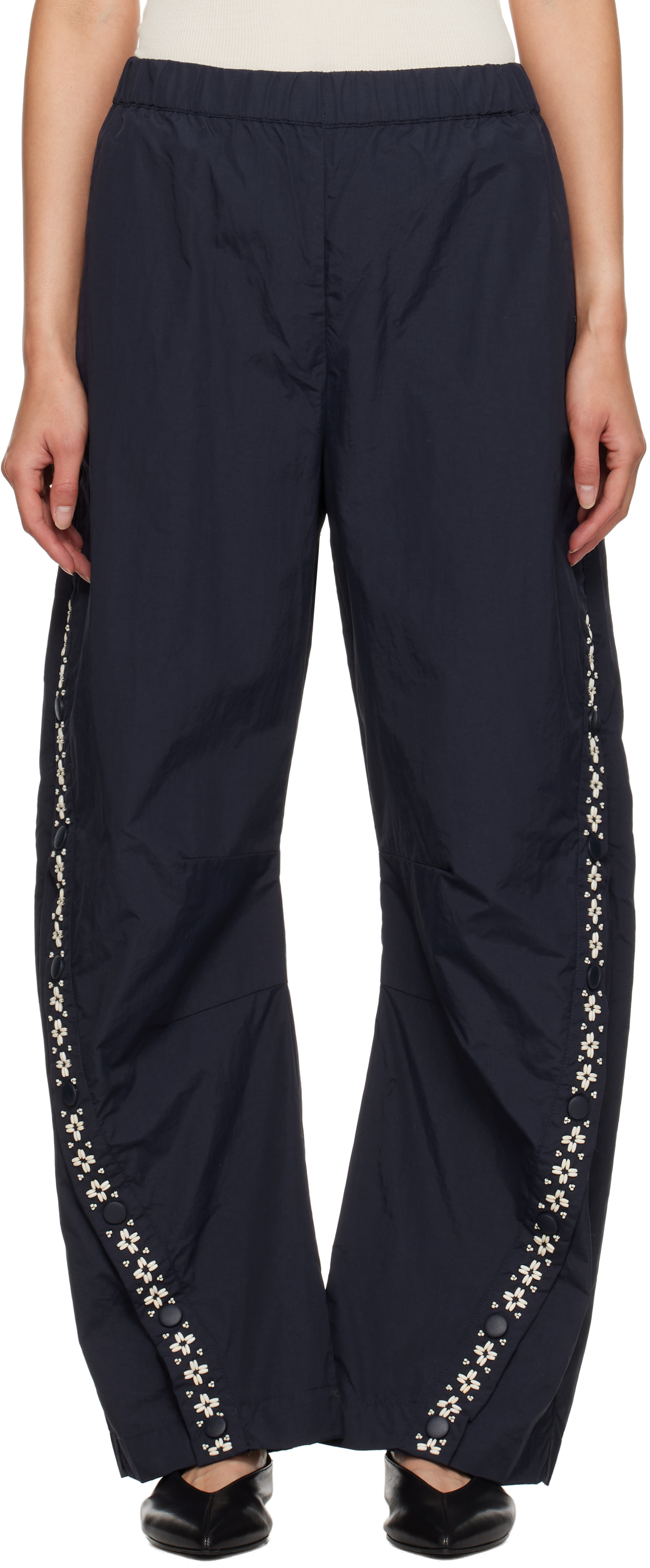 Navy Mille Track Pants