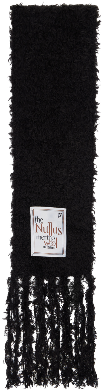 Black Mohair Scarf