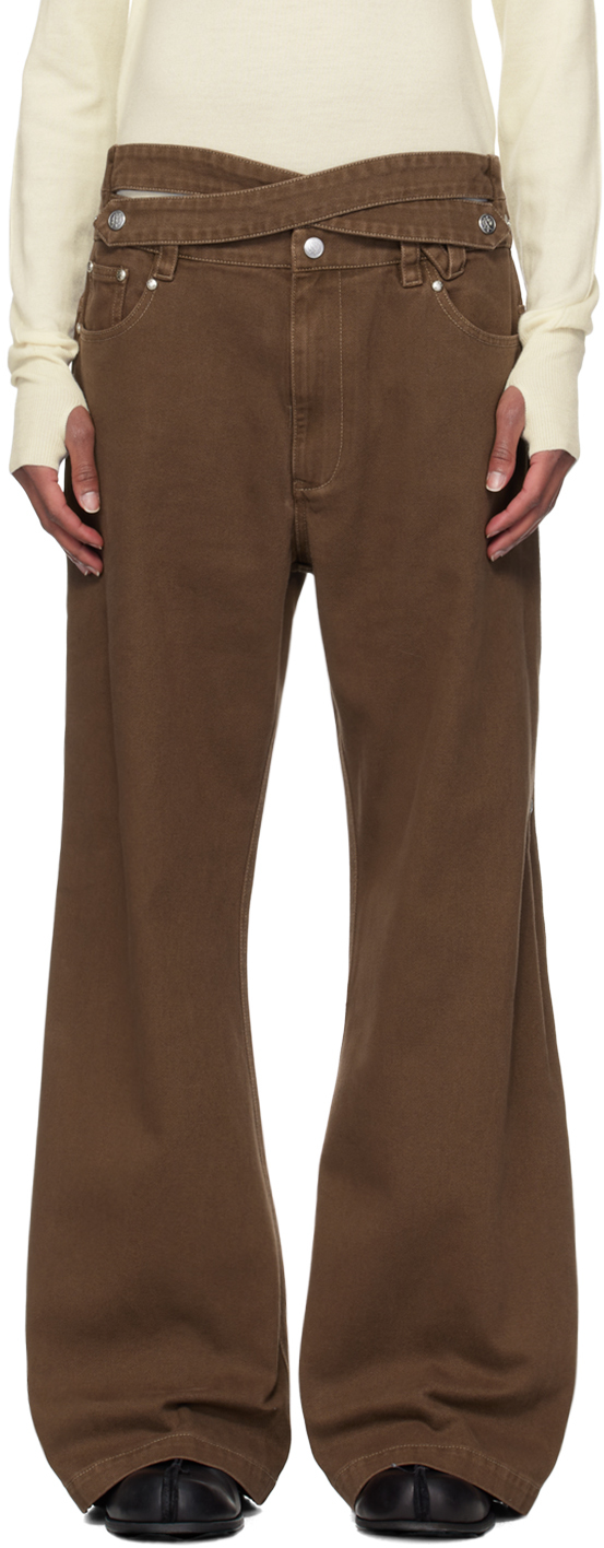 Whale Pants _ Brown