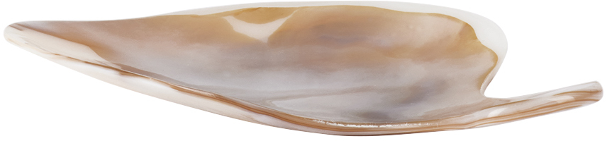 Gohar Off-white Mother Of Pearl Scoop In Mp