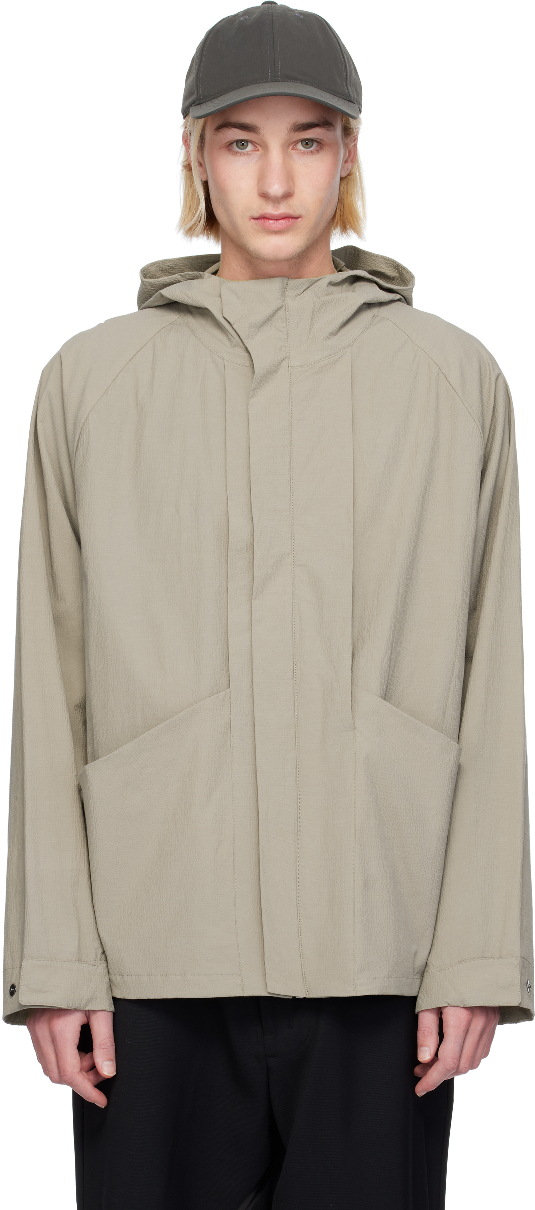 SSENSE Exclusive Taupe Transform Jacket