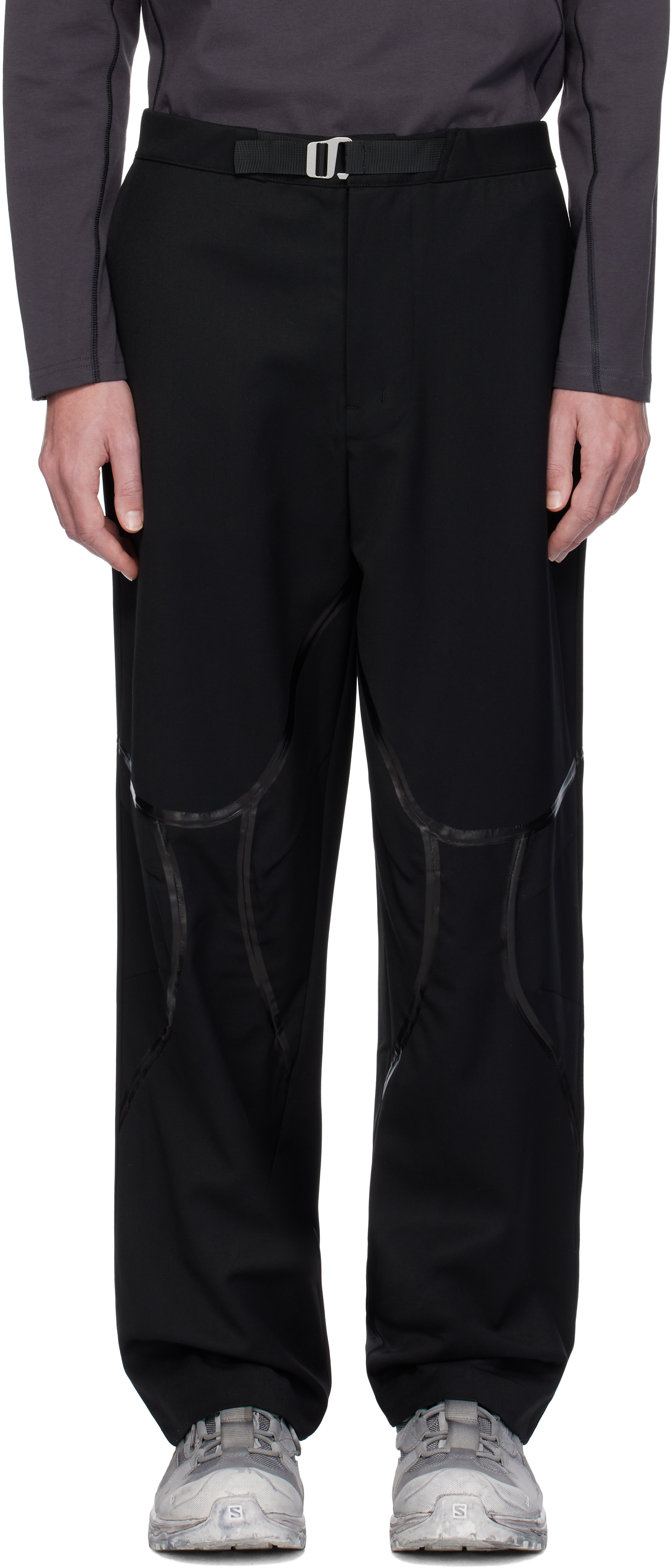 Black Zelta Trousers