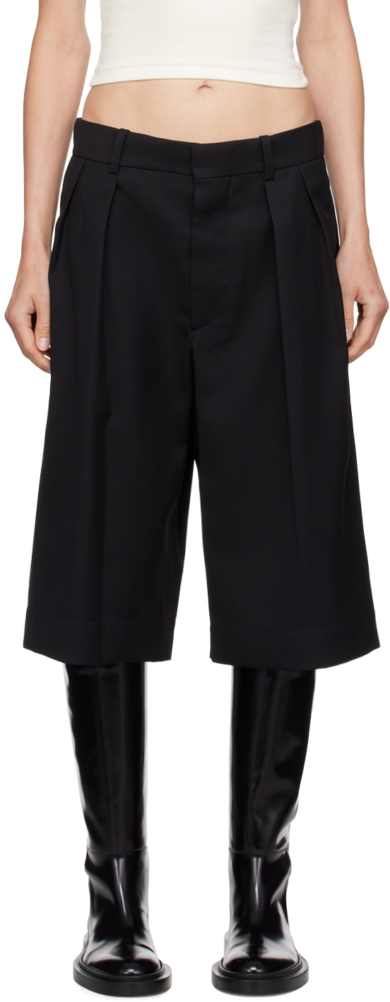 WARDROBE.NYC: Black Low Rise Shorts | SSENSE