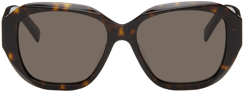 Givenchy Brown Gv Day Sunglasses In Black