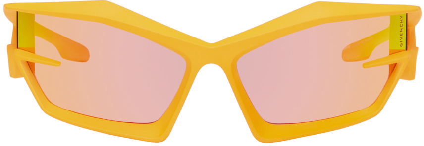 【関税込み】Givenchy オレンジ Giv Cut サングラス Orange Giv Cut Sunglasses by Givenchy on Sale