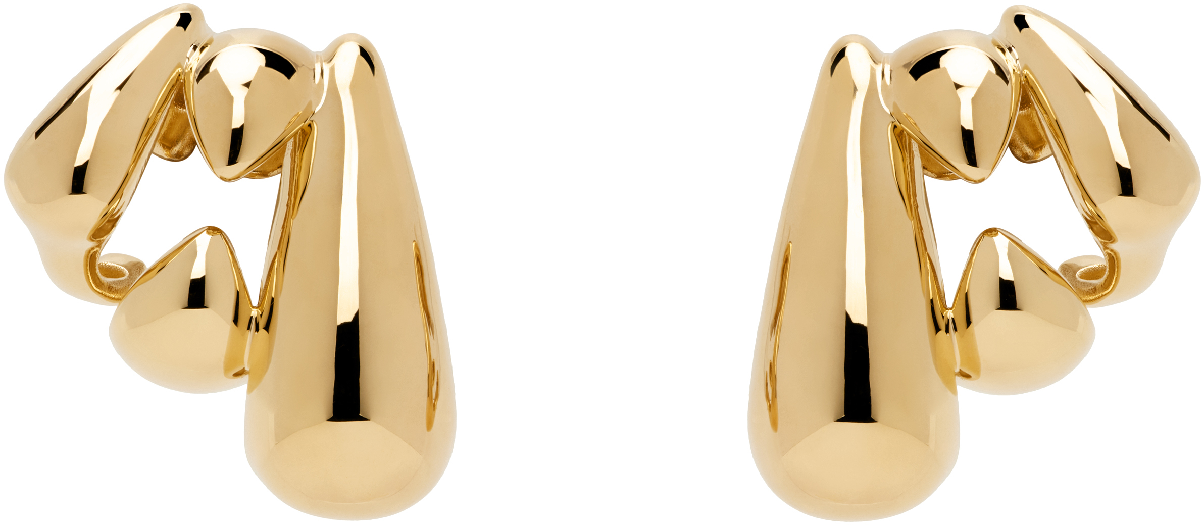 Gold Feline Ear Cuffs