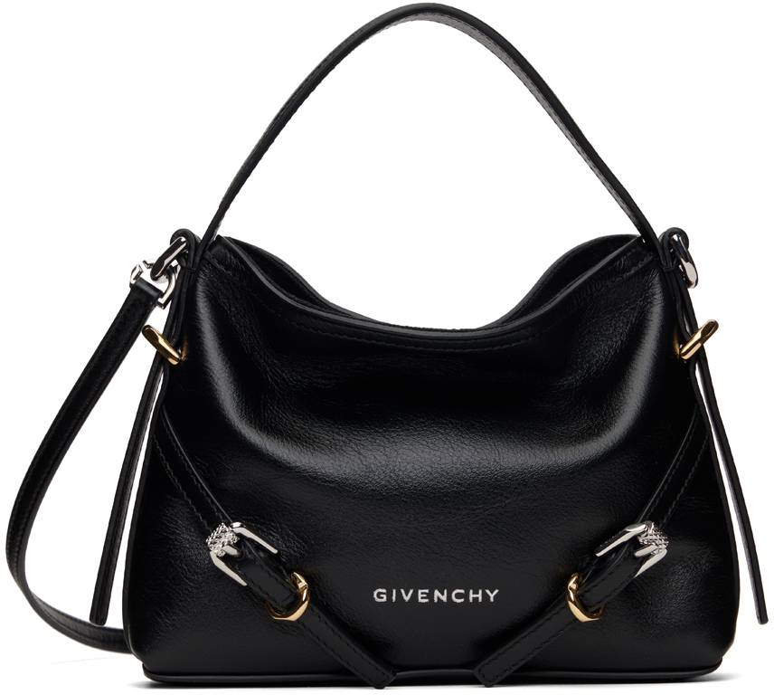 Shop Givenchy ブラック ナノ Voyou バッグ In 001-black