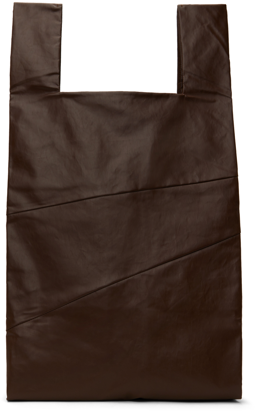 Brown Susan Bijl Edition 'The New Shopping Bag' Tote