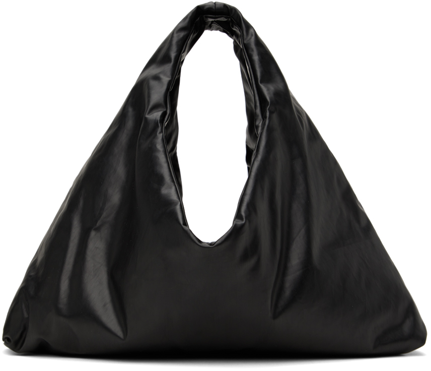 KASSL Editions Black Anchor Small Oil Tote