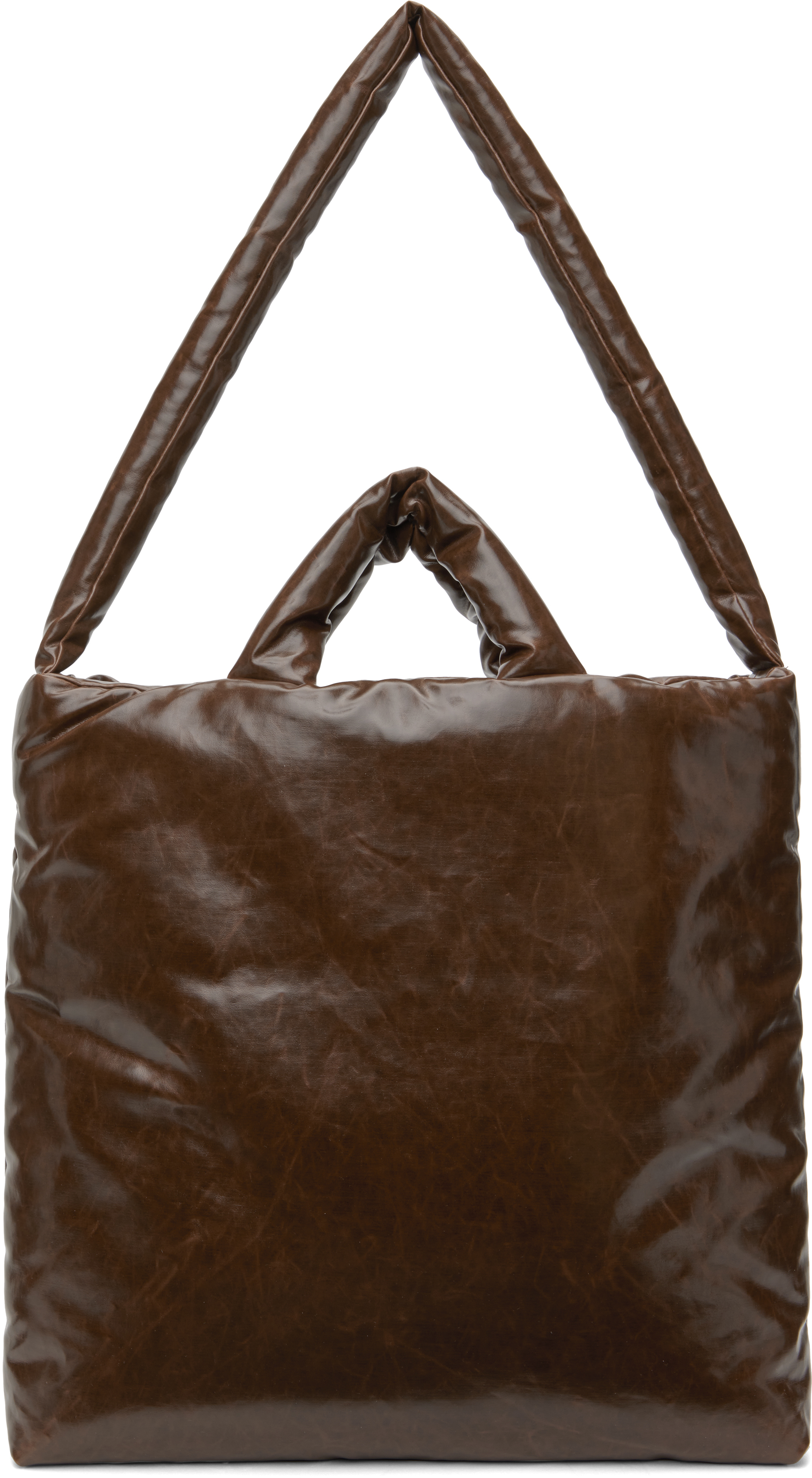 Brown Pillow Medium Tote