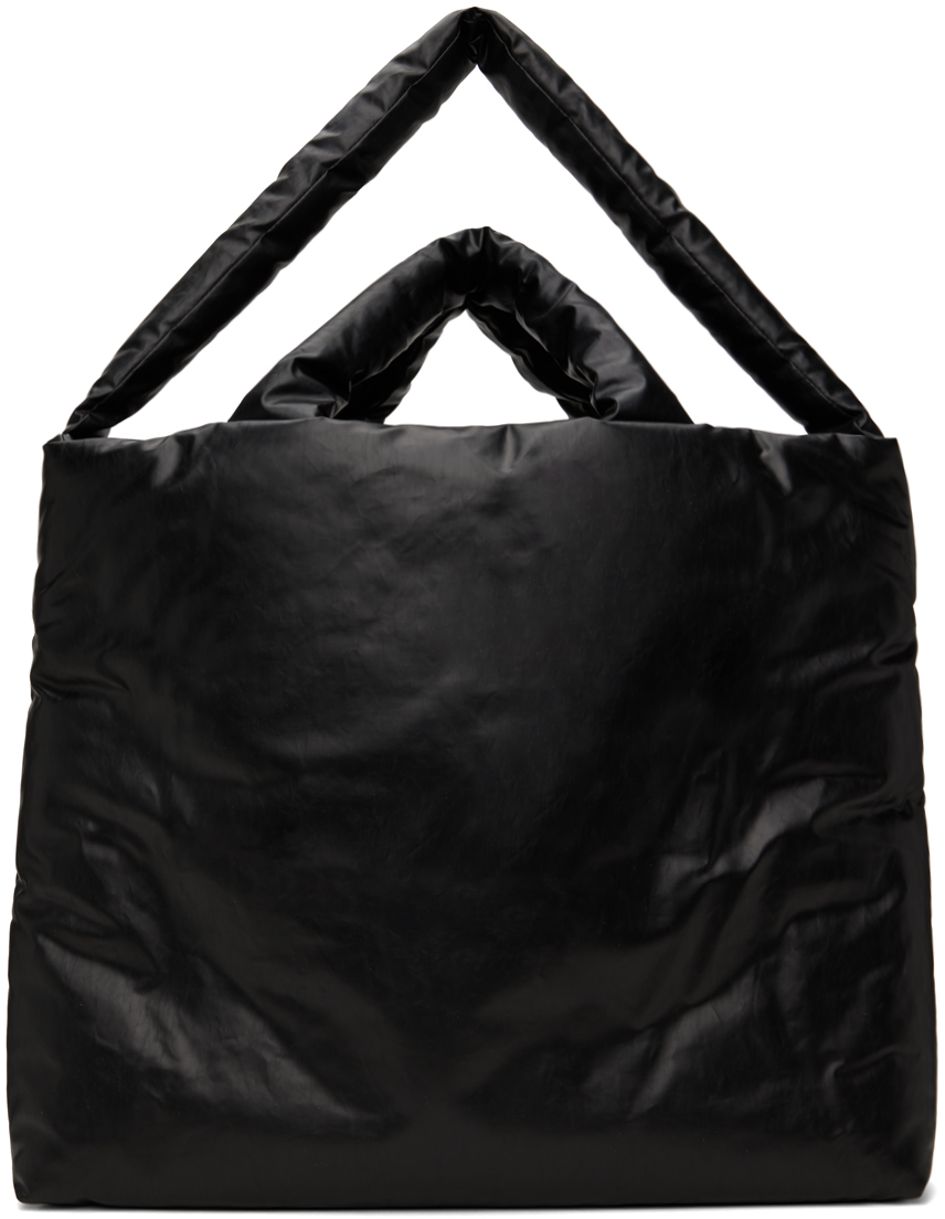 Black Pillow Large Tote by KASSL Editions on Sale