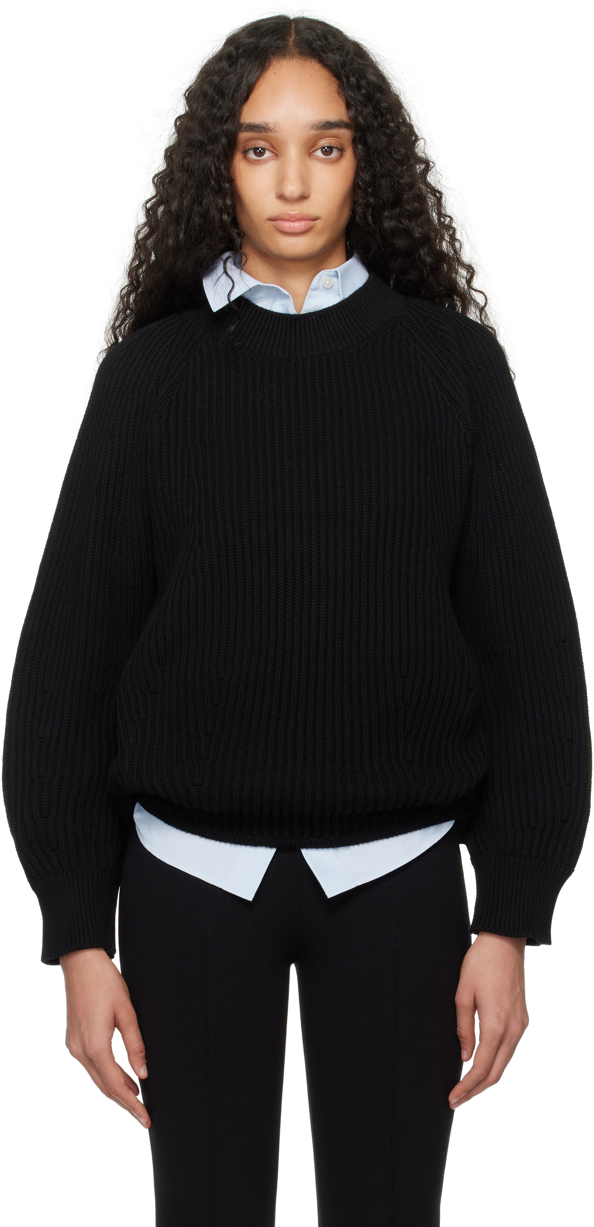 Black Greta Sweater