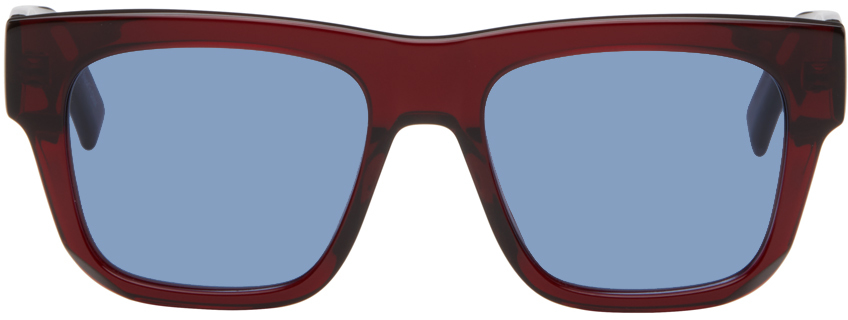 Givenchy Red Gv Day Sunglasses In Blue