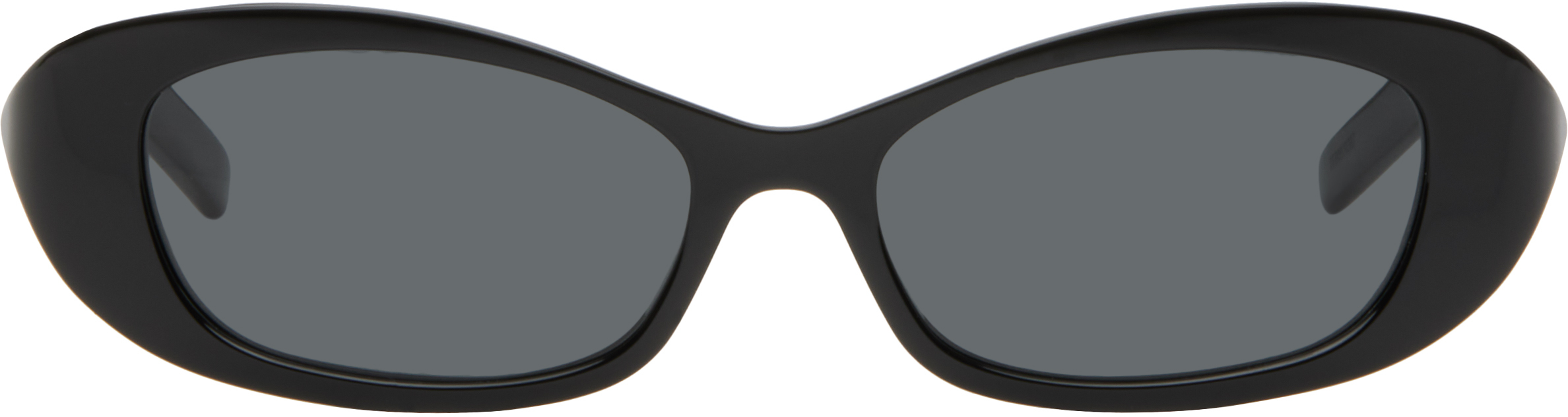 Black 4G Liquid Sunglasses