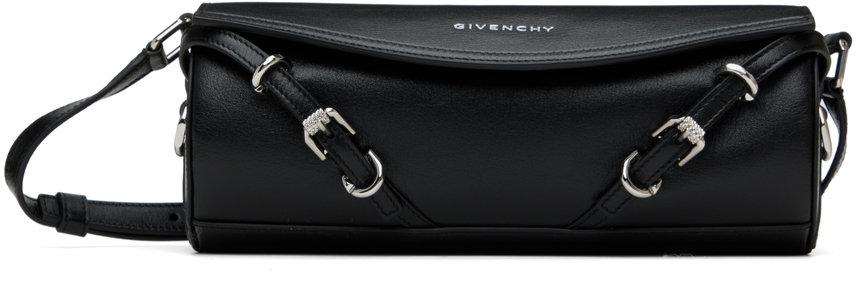 Shop Givenchy ブラック Voyou Roller バッグ In 001-black