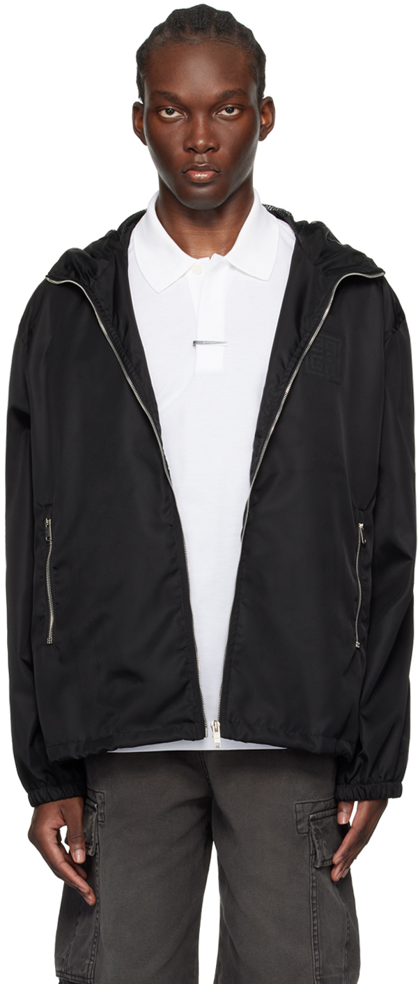 Givenchy Black 4g Jacket In 001-black