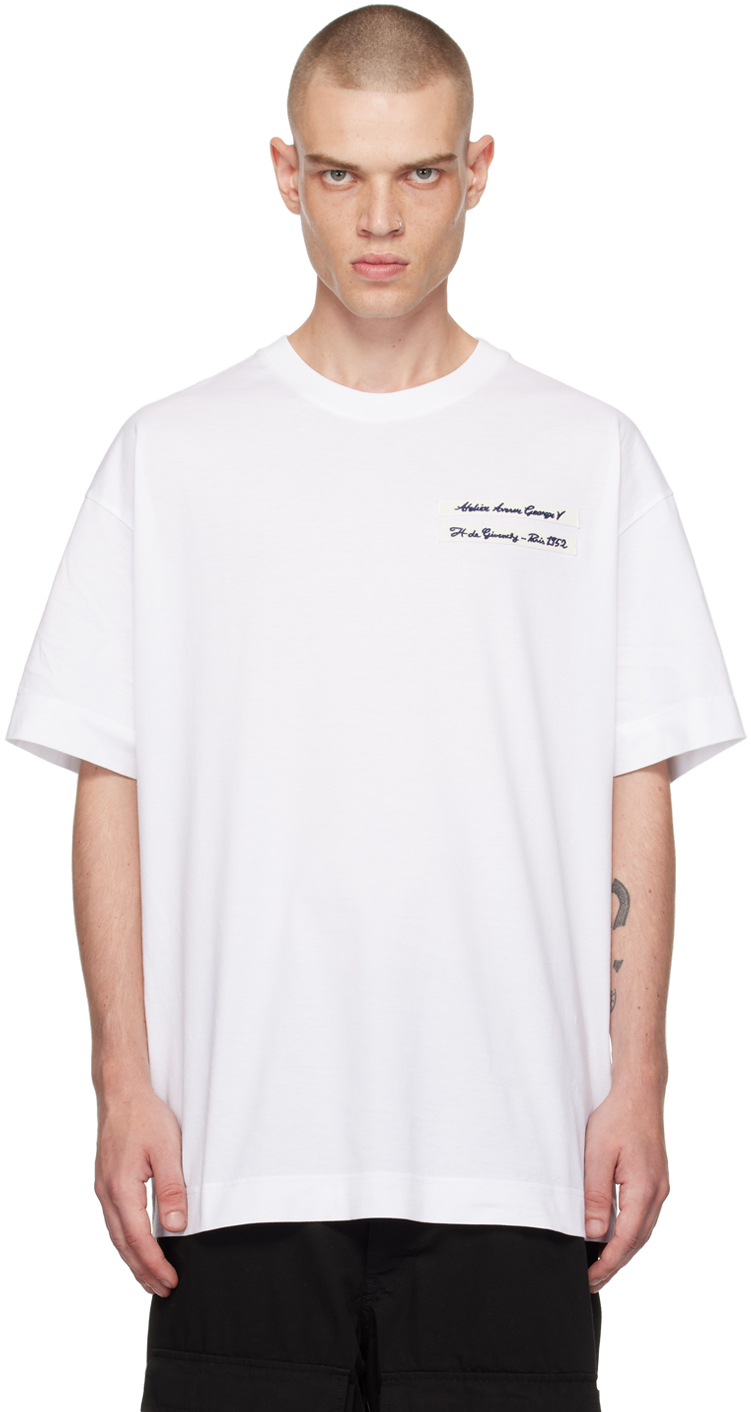 White Grosgrain Patch T-shirt