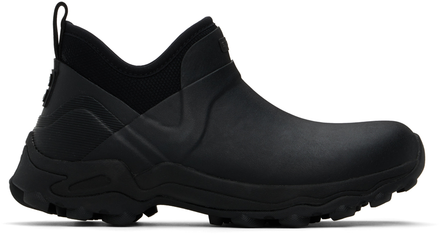 Shop Givenchy Black Bogs Edition Chelsea Boots In 001-black