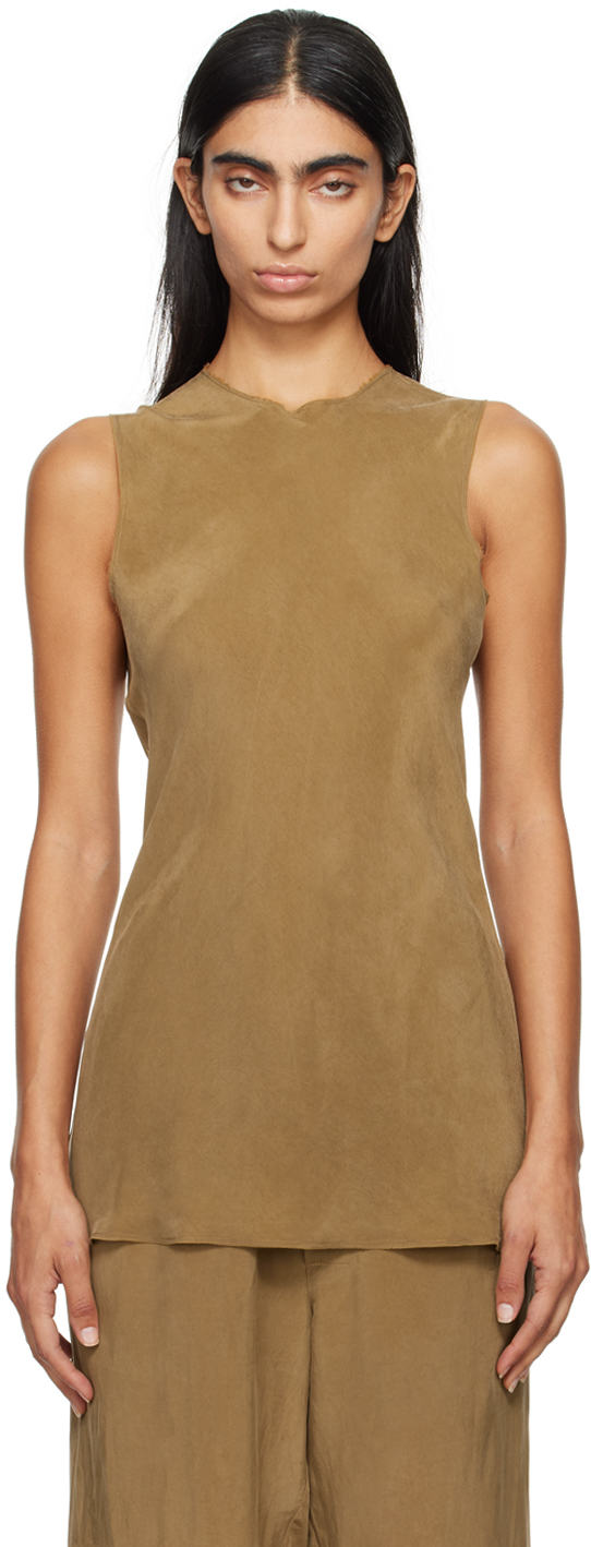 Brown No.256 Tank Top