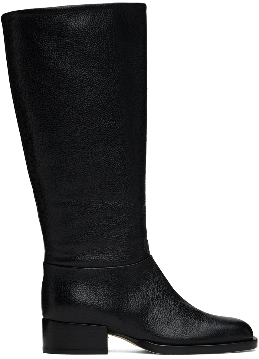 Shop Dear Frances Black Blake Boots