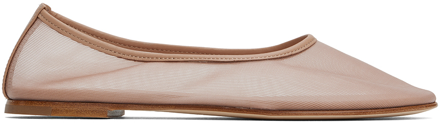 Pink Balla Mesh Ballerina Flats