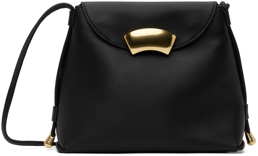 Black ID Petite Soft Shoulder Bag