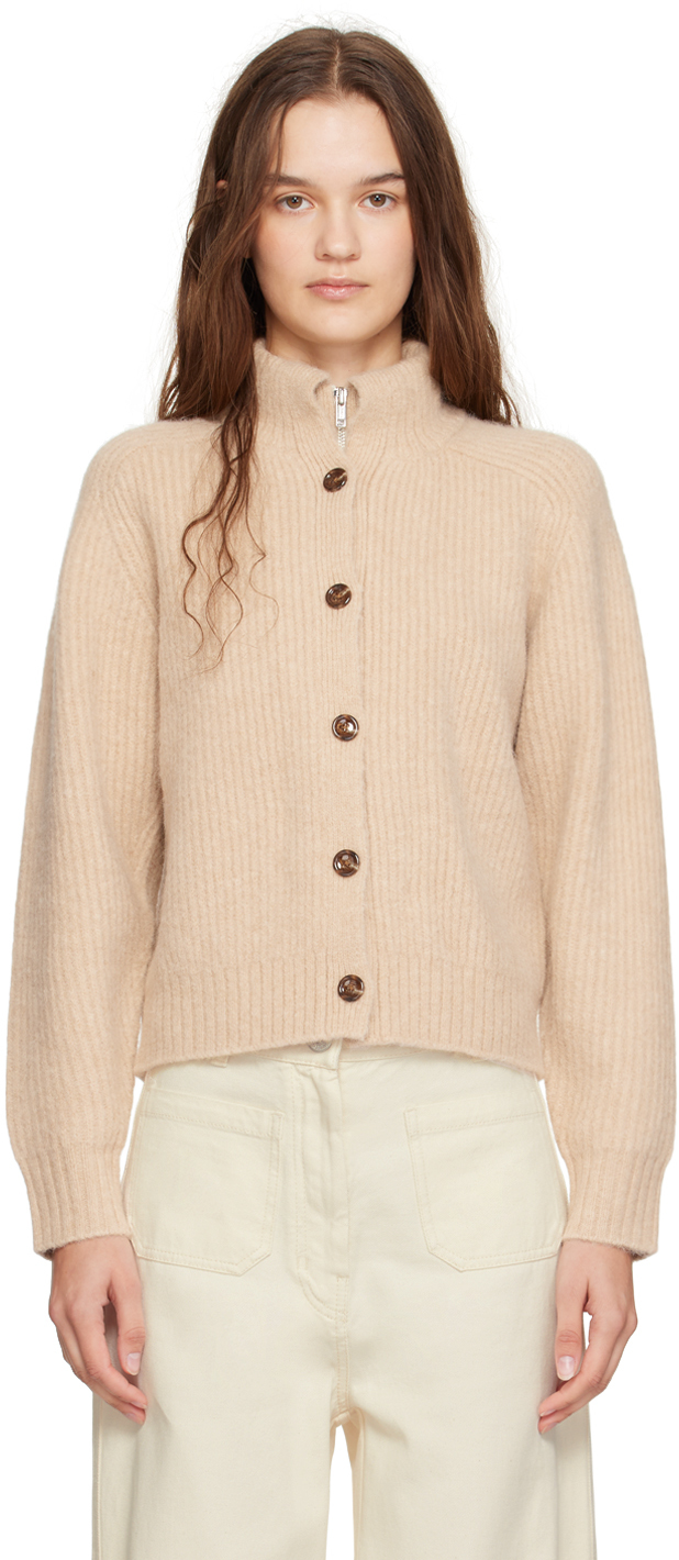 3.1 Phillip Lim Double-closure Cardigan In Pr502 Praline