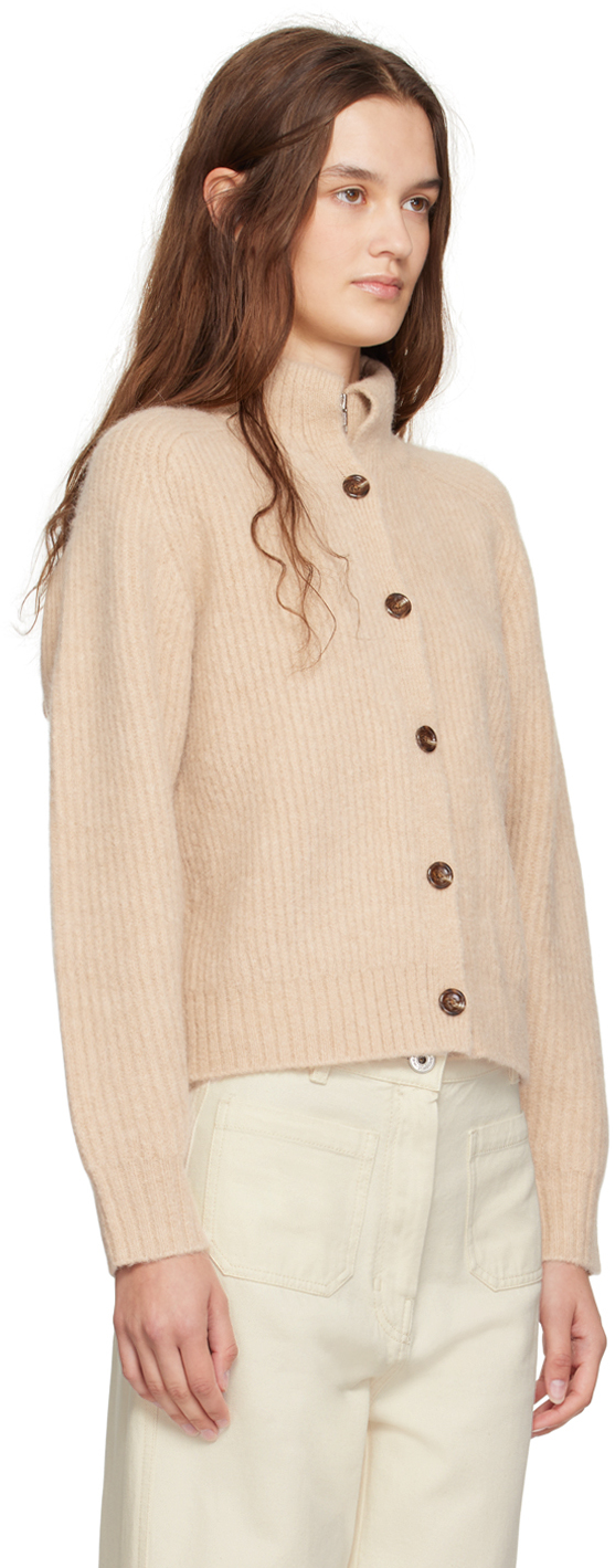 3.1 Phillip Lim Double-closure Cardigan In Pr502 Praline