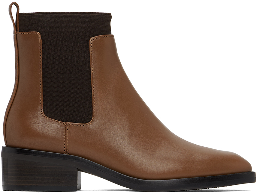 Brown Alexa 40MM Chelsea Boots