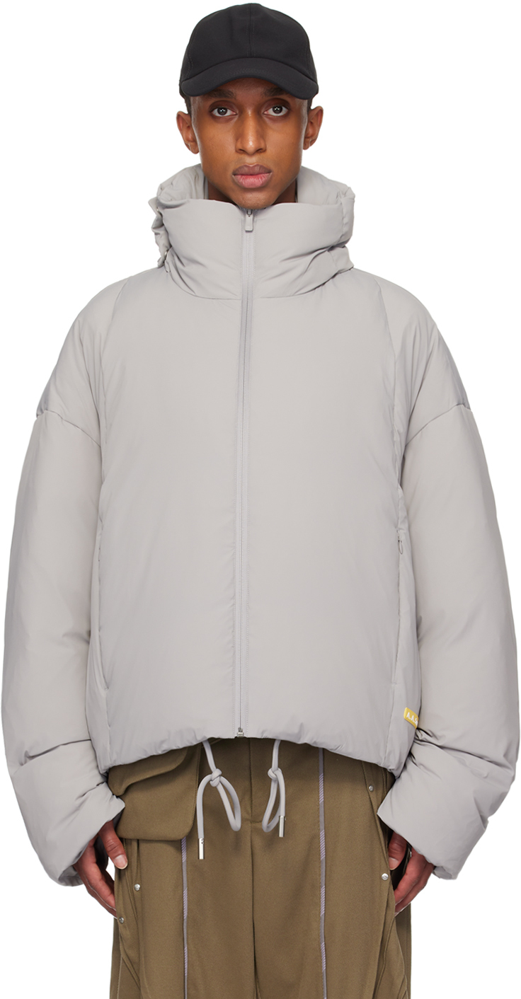 A. A. Spectrum Gray Malvern Down Jacket