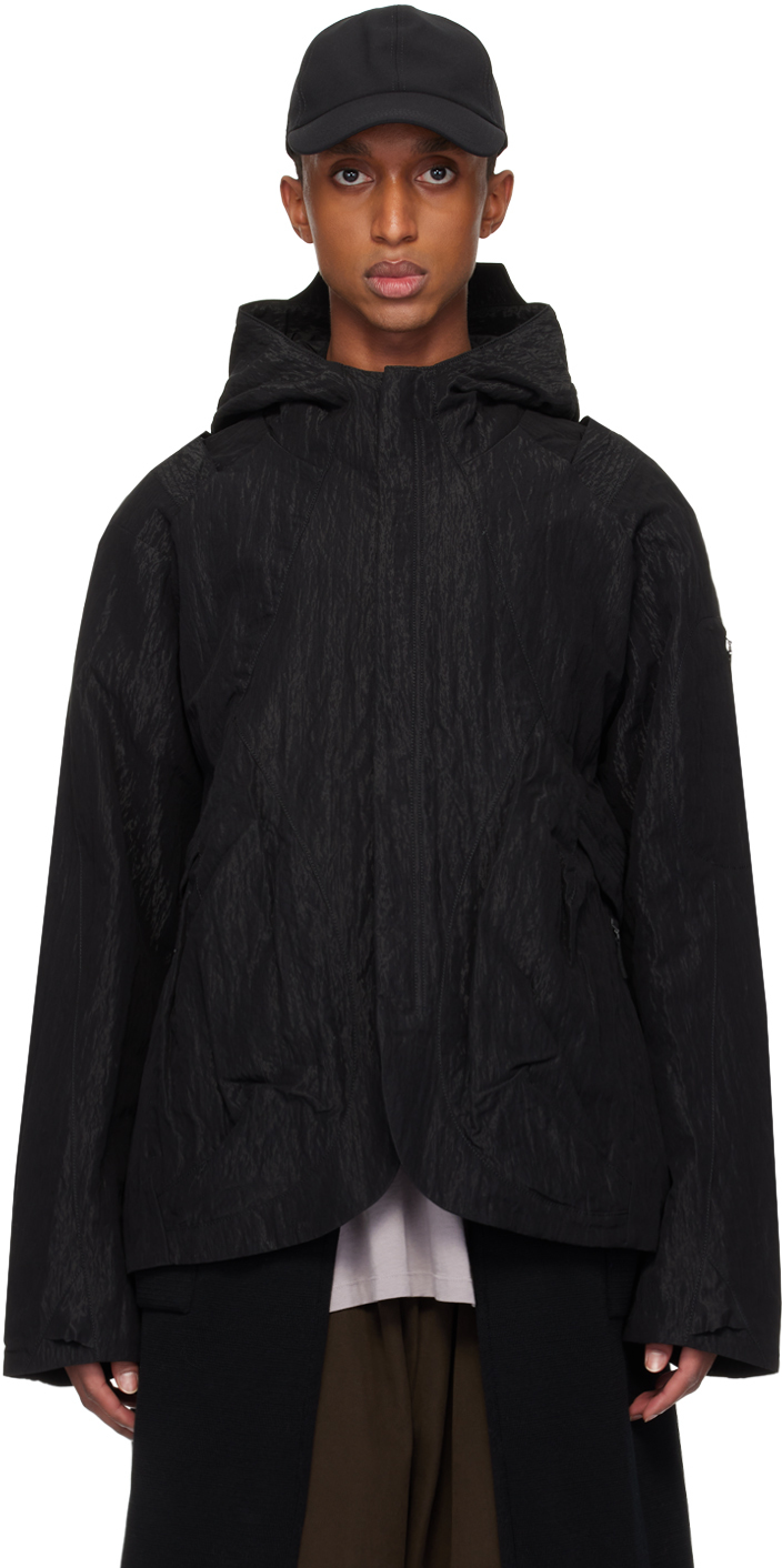 Shop A. A. Spectrum Black Costex Shell Jacket In Black Cloud