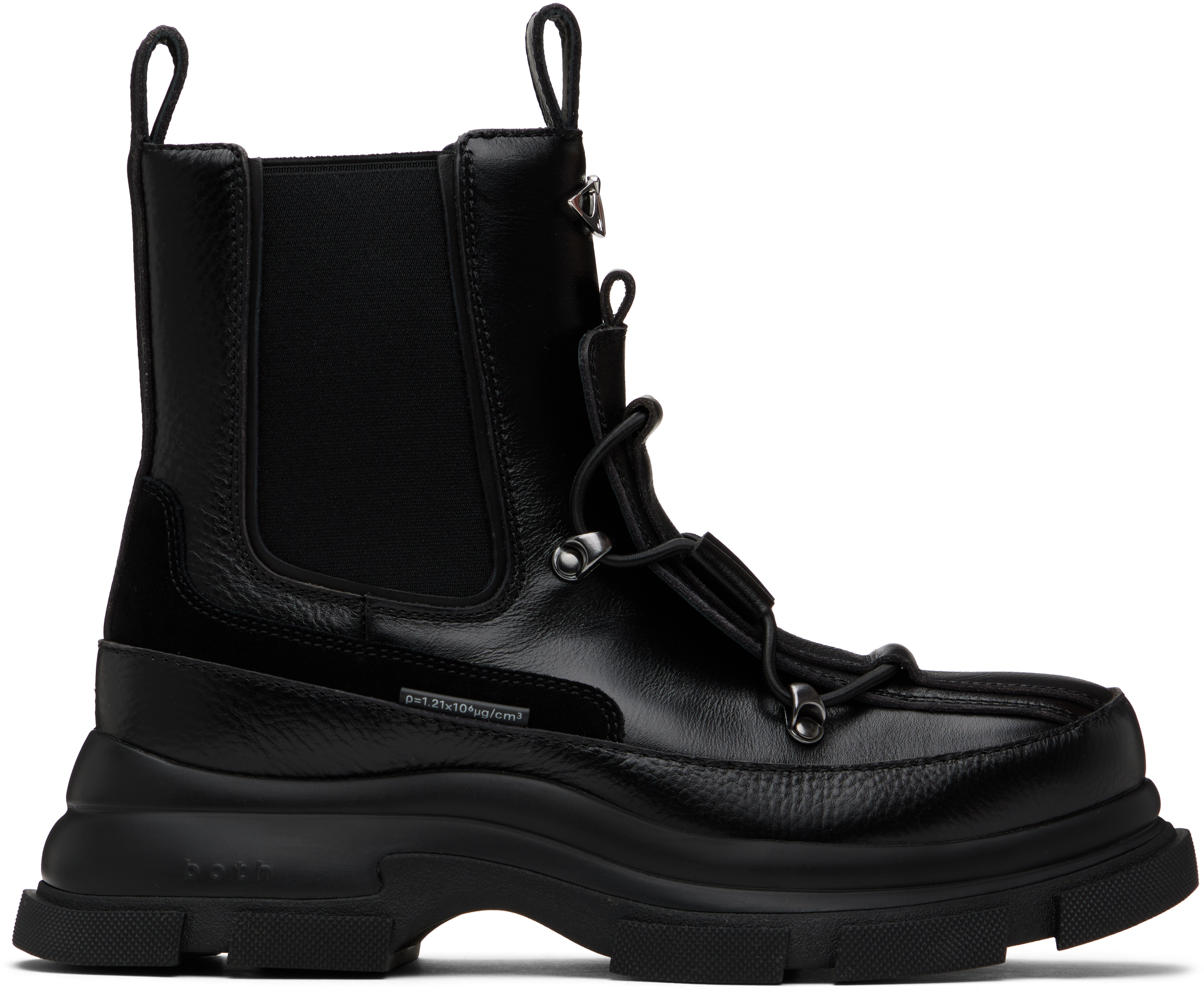 Shop Both Black Gao Eva Tracker Chelsea Boots