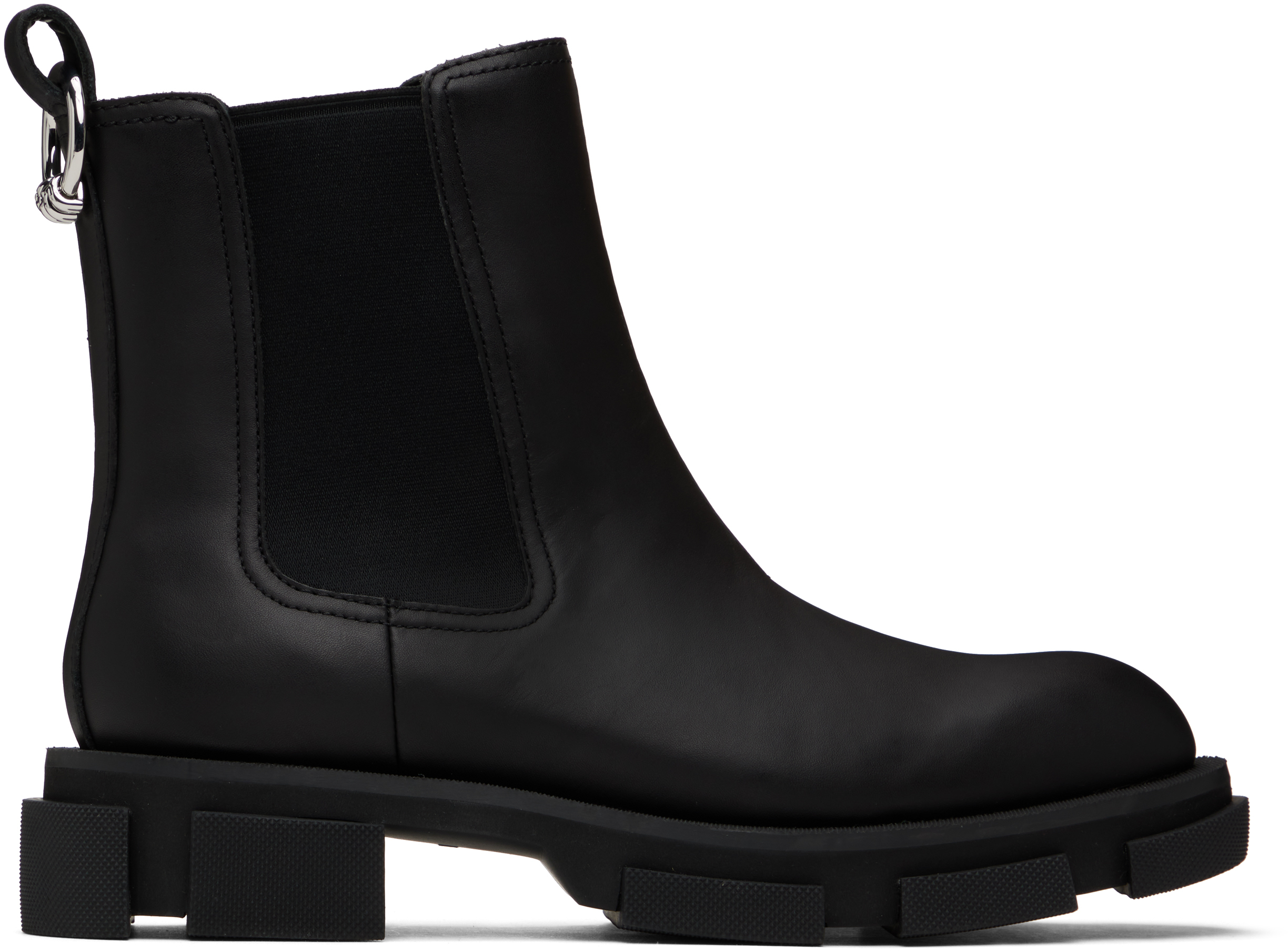 Shop Both Black Gao Pierced Chelsea Boots