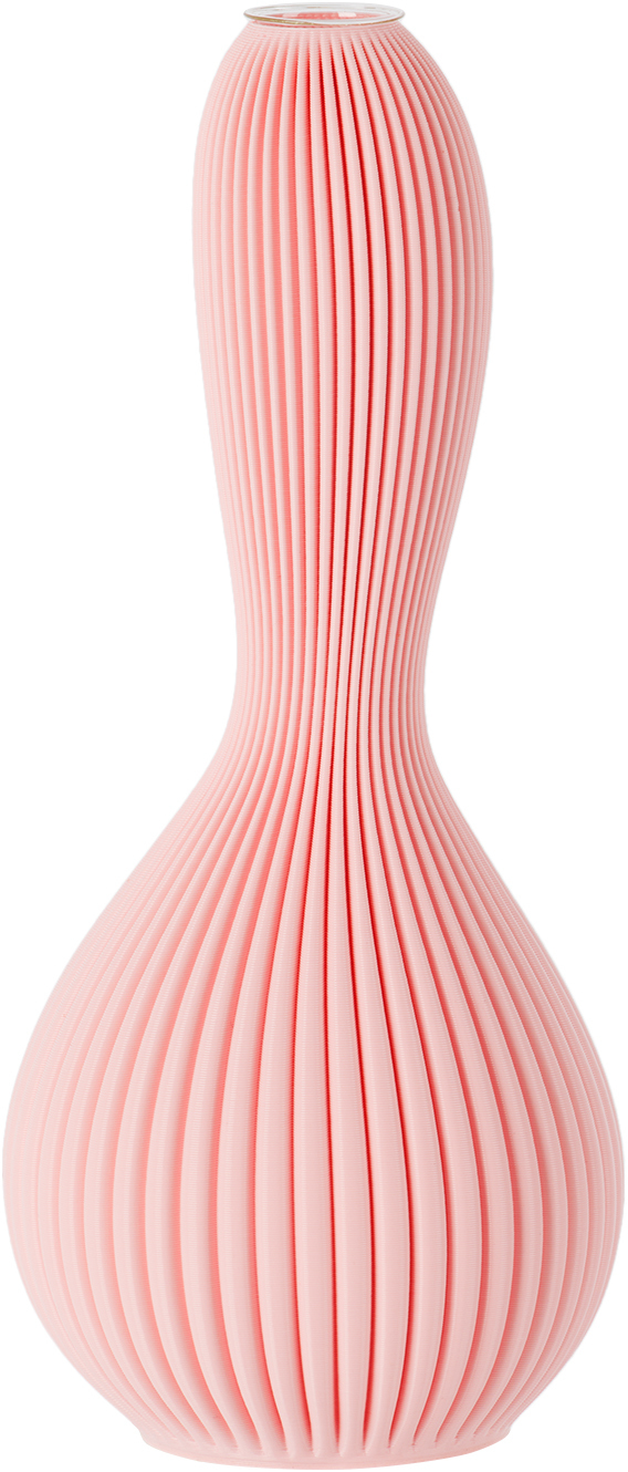 Sheyn Pink 2lg Studio Edition Touch Vase In Pink