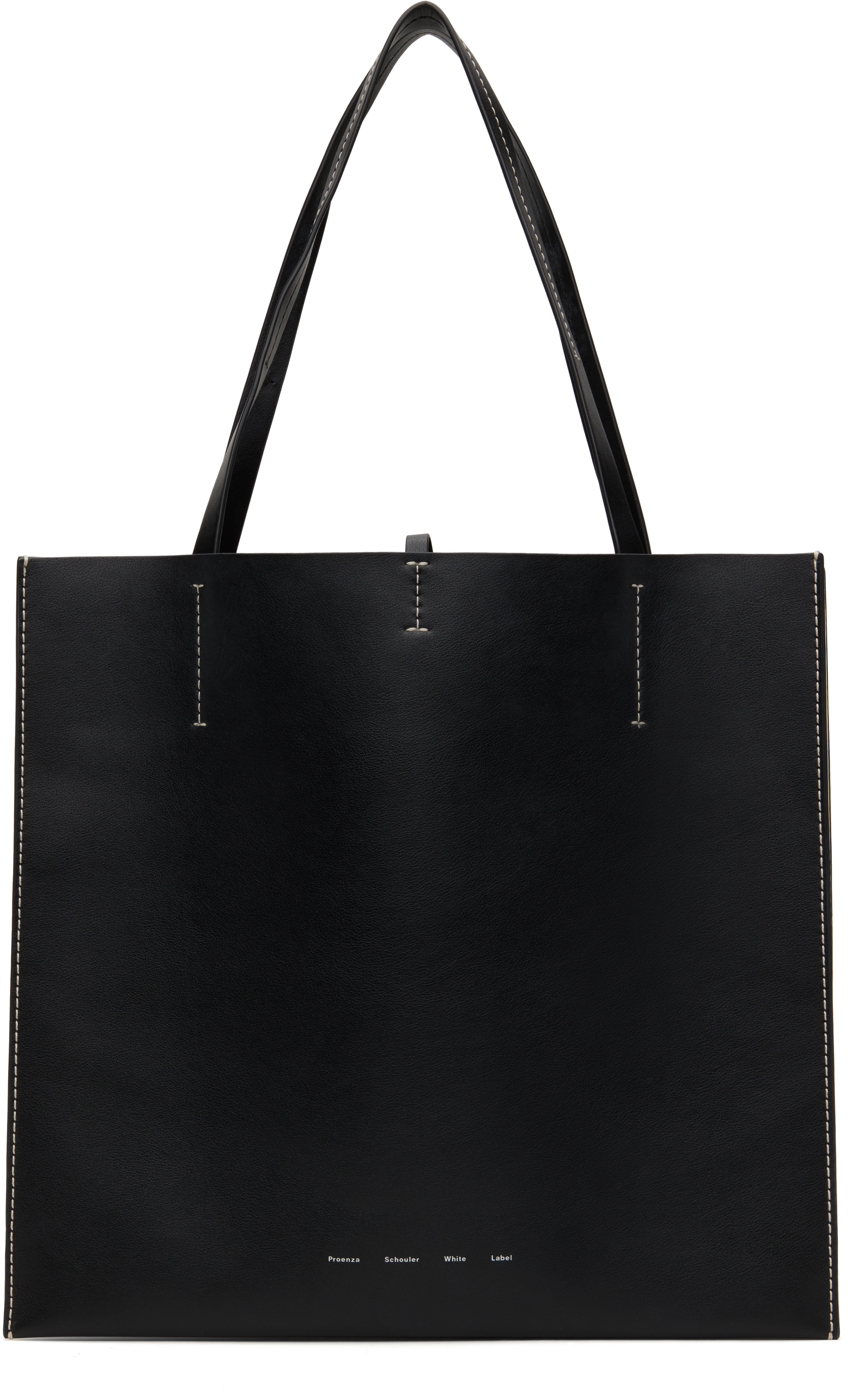 Black & Off-White Proenza Schouler White Label Twin Tote