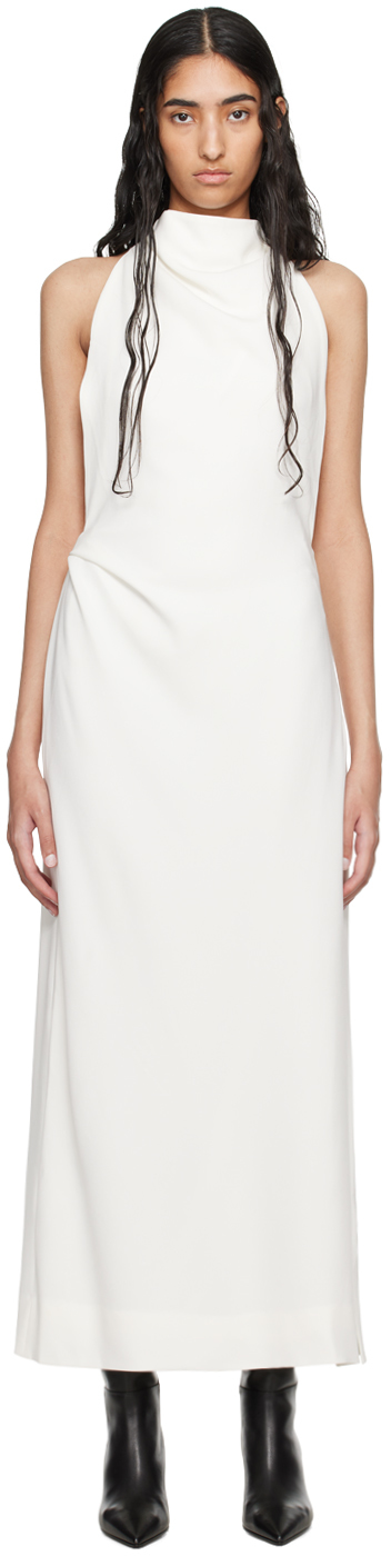 White Selena Midi Dress