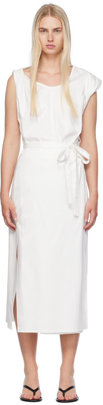 White Lynn Midi Dress