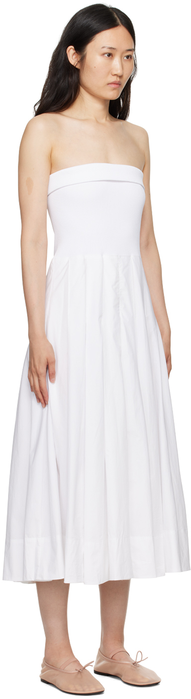 PROENZA SCHOULER WHITE PROENZA SCHOULER WHITE LABEL WARREN MIDI DRESS 