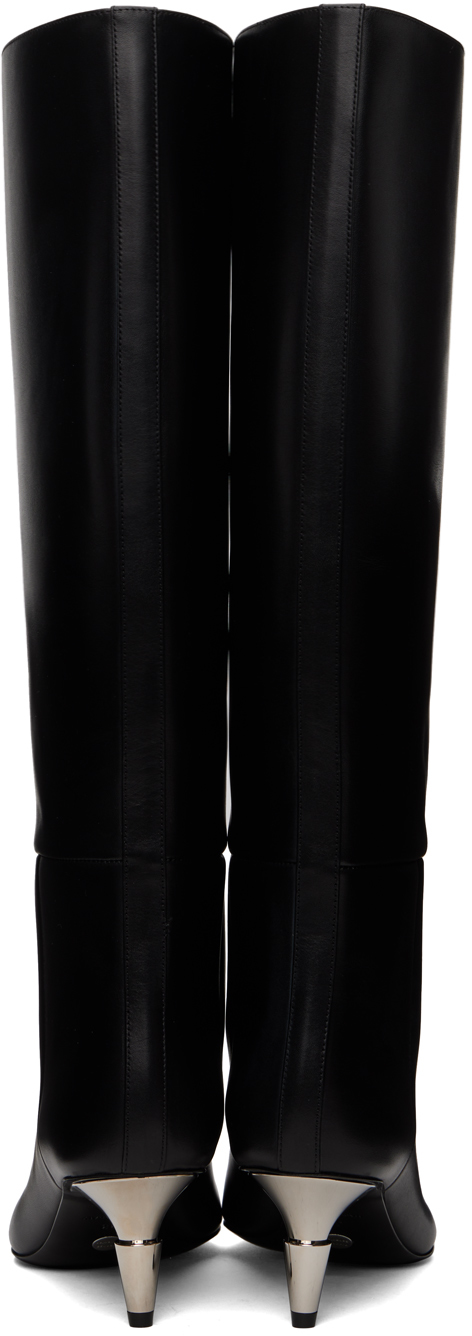PROENZA SCHOULER BLACK SPIKE TALL BOOTS