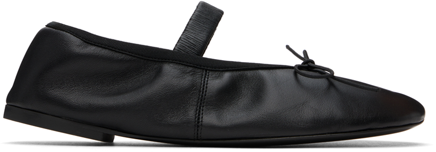Proenza Schouler ブラック フラットシューズ Proenza Schouler ブラック フラットシューズ