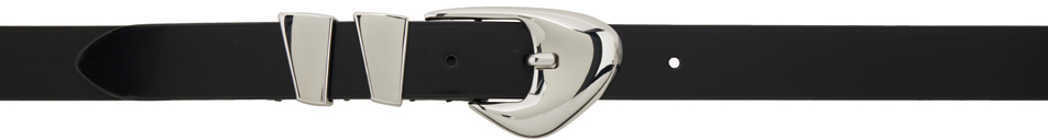 Black Moore Belt by BY FAR on Sale