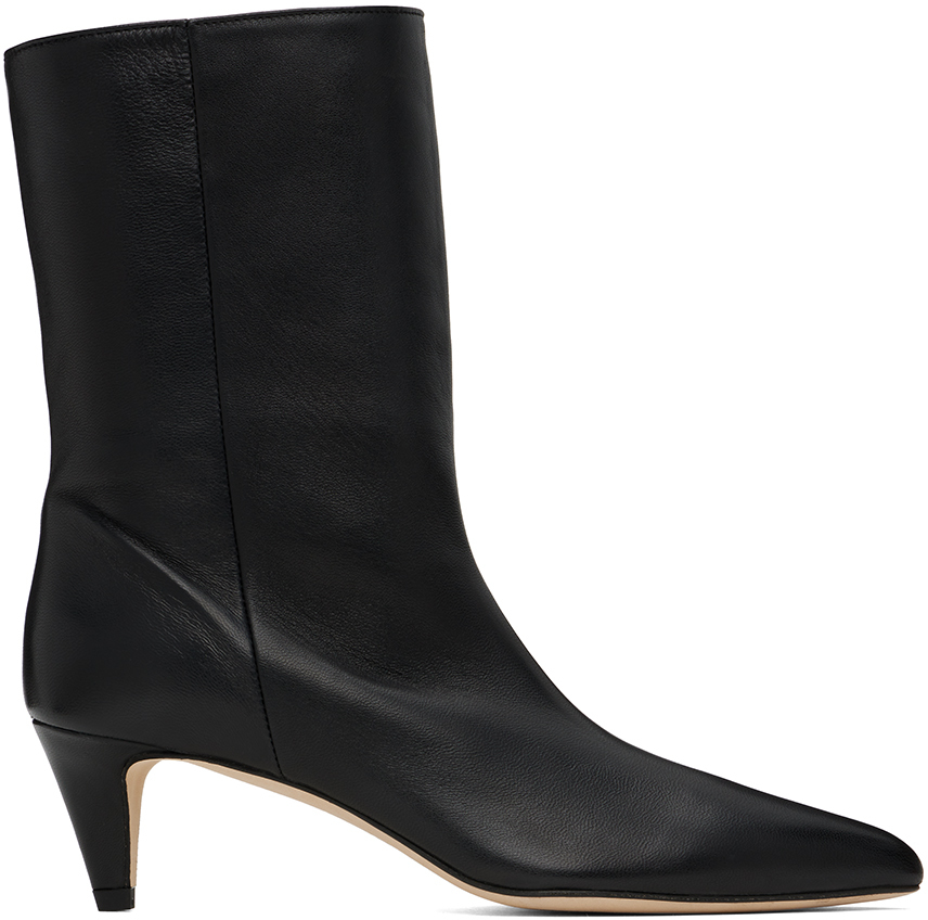 Black Lysander Boots by BY FAR on Sale